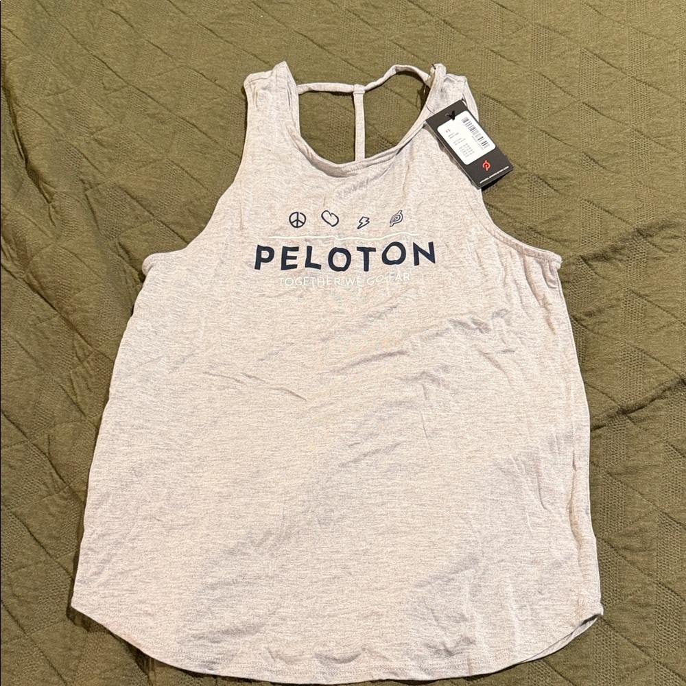 Peloton Light Gray Women's Tank Top